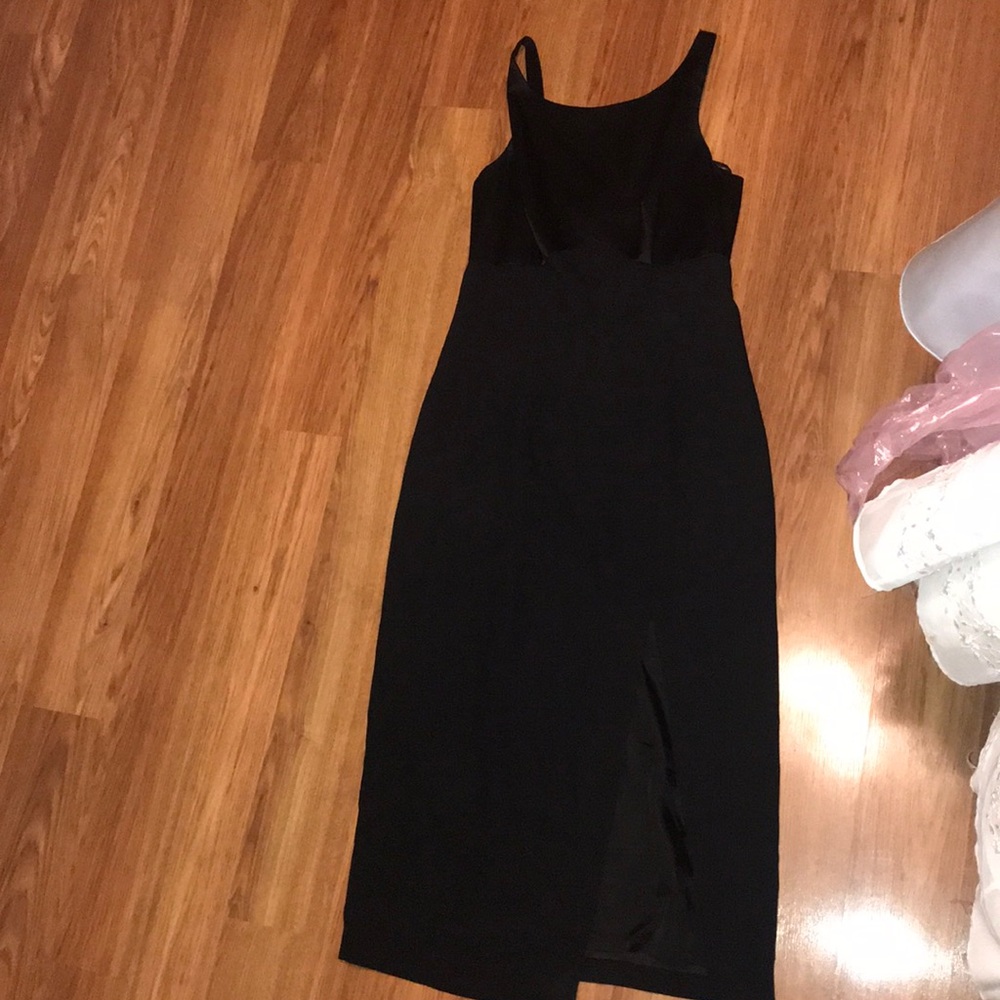 Long black dress
